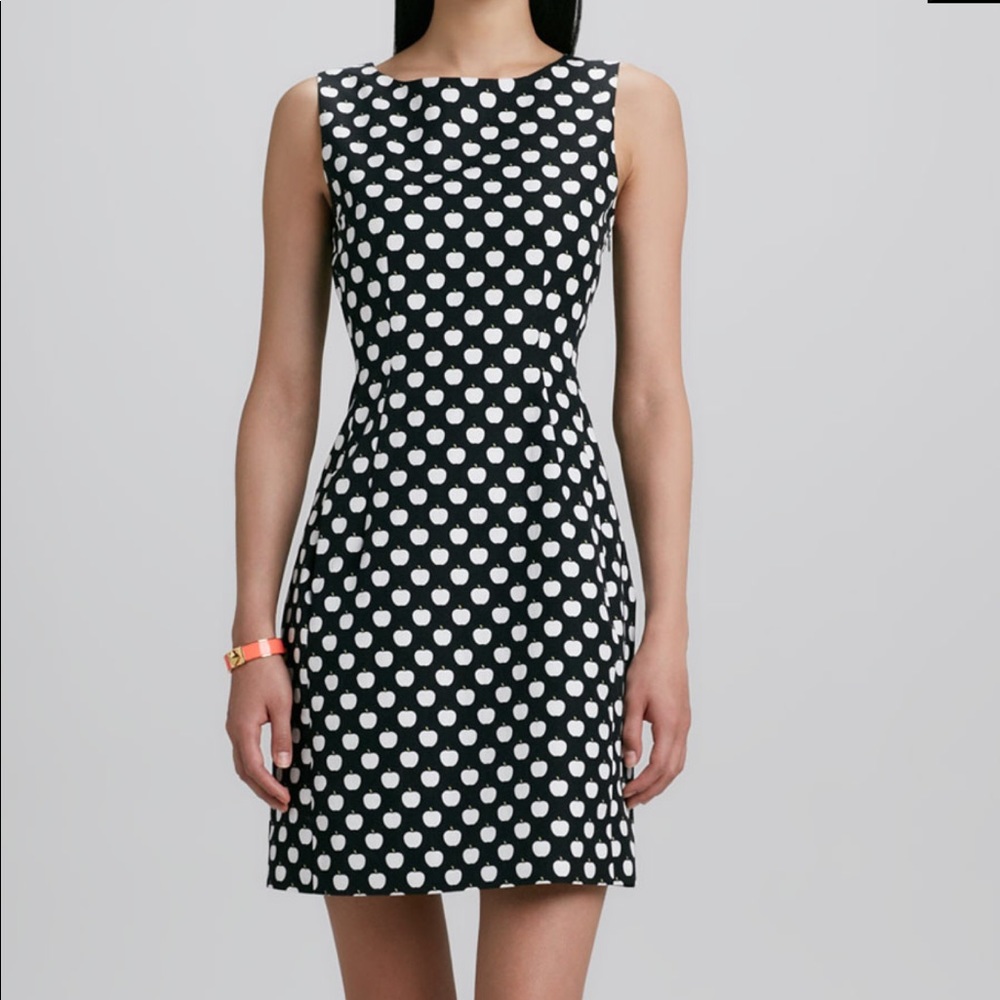 Kate Spade “Domino” Apple Dress
